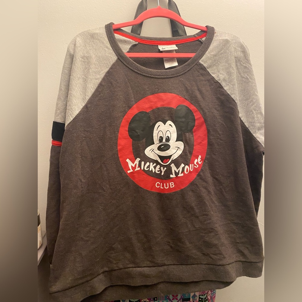 Mickey Mouse Club Crewneck Disney Parks Sweatshirt